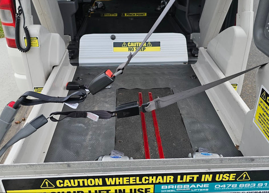 2005 to 2016 Toyota Hiace Welcab 300mm Seat Belt Extension (Pair)