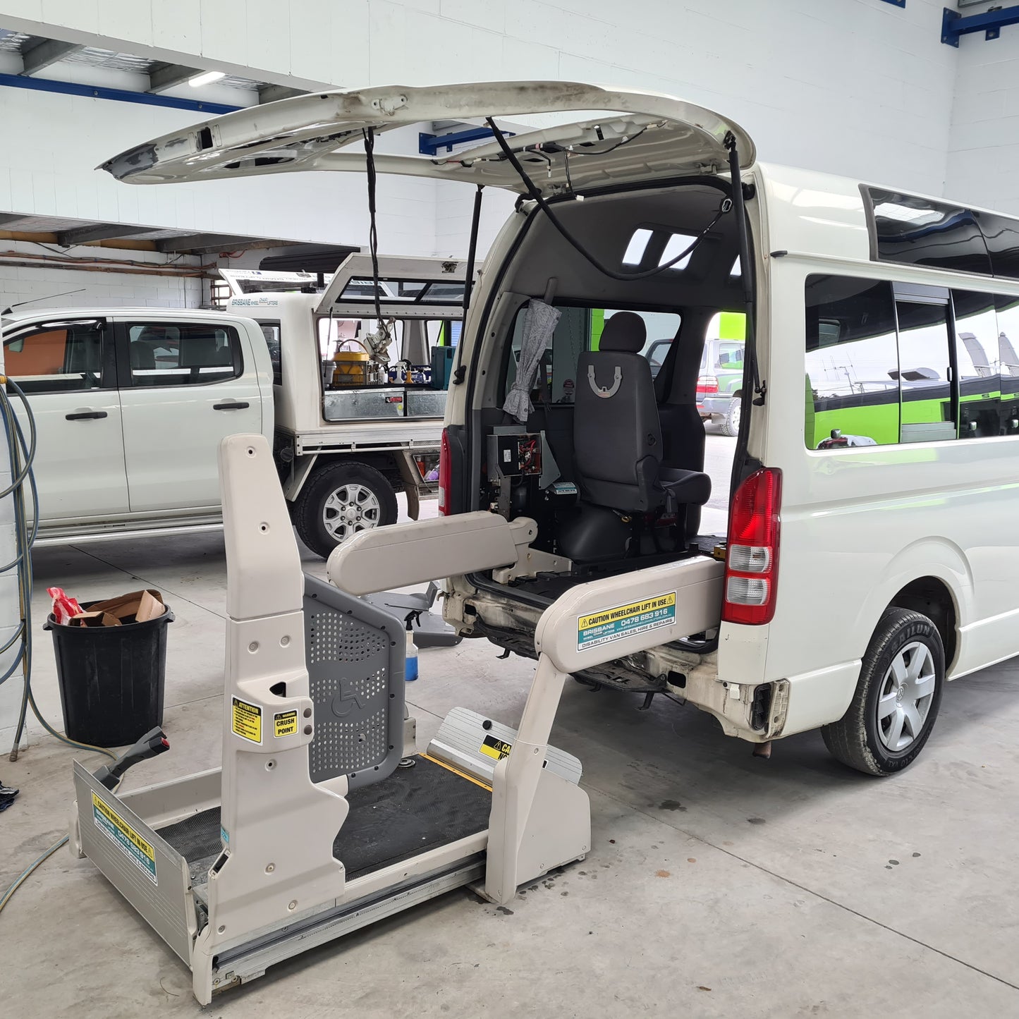 Toyota Hiace Welcab 12v Deck Motor 2005 to 2016