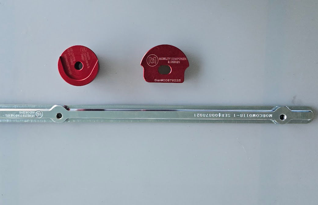 06 to 2016 Toyota Hiace Welcab Bare Restraint Kit