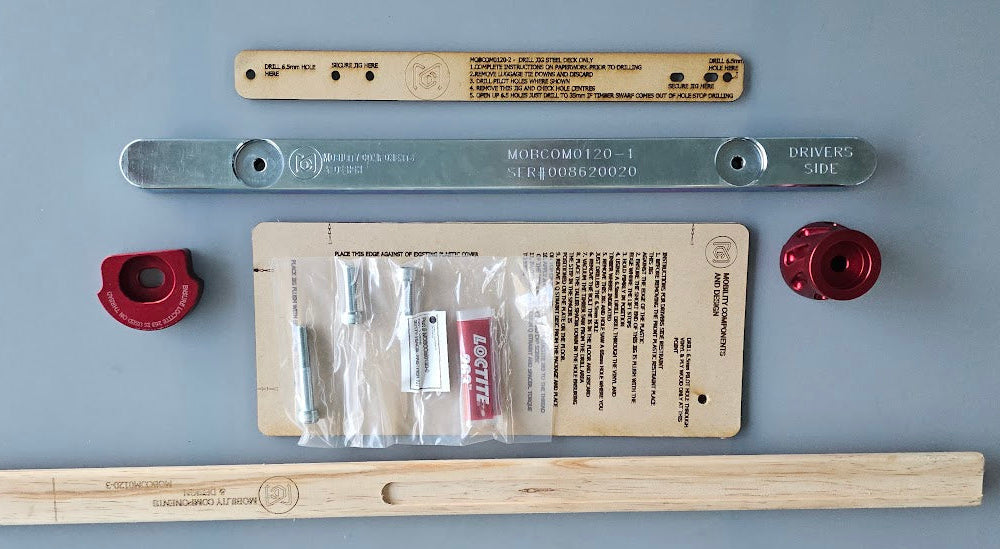 2017+ Toyota Hiace Welcab Full Restraint Mounting Kit