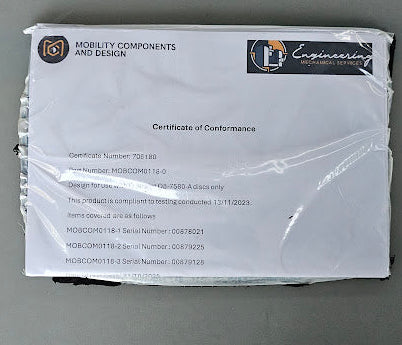 06 to 2016 Toyota Hiace Welcab Full Restraint Mounting Kit