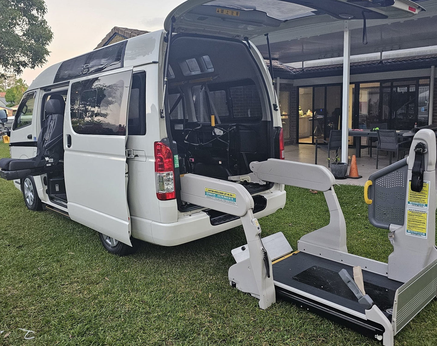 2017+ Toyota Hiace Welcab Roller Kit
