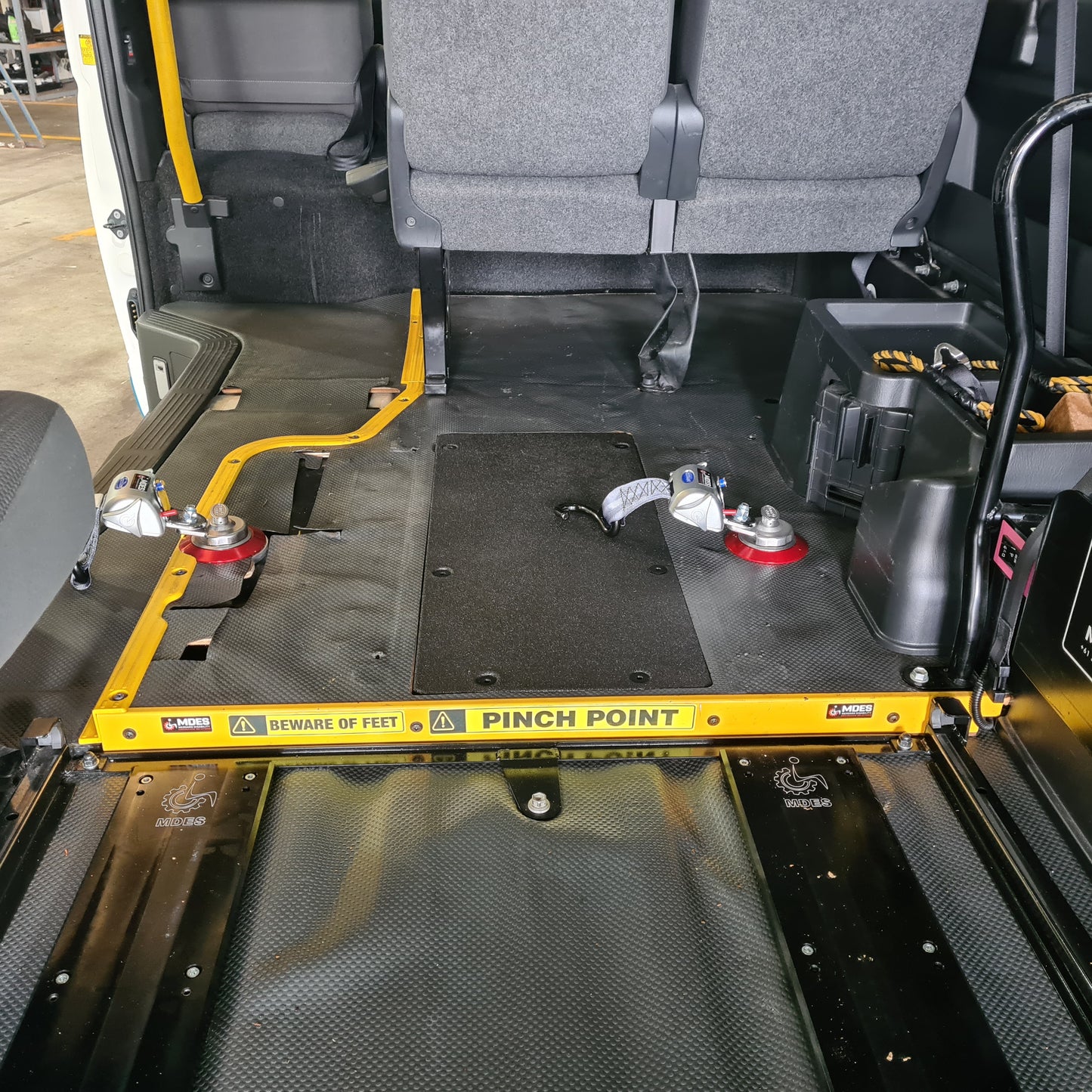 Toyota Hiace Welcab Restraint Mounting Kit 2005 to 2016