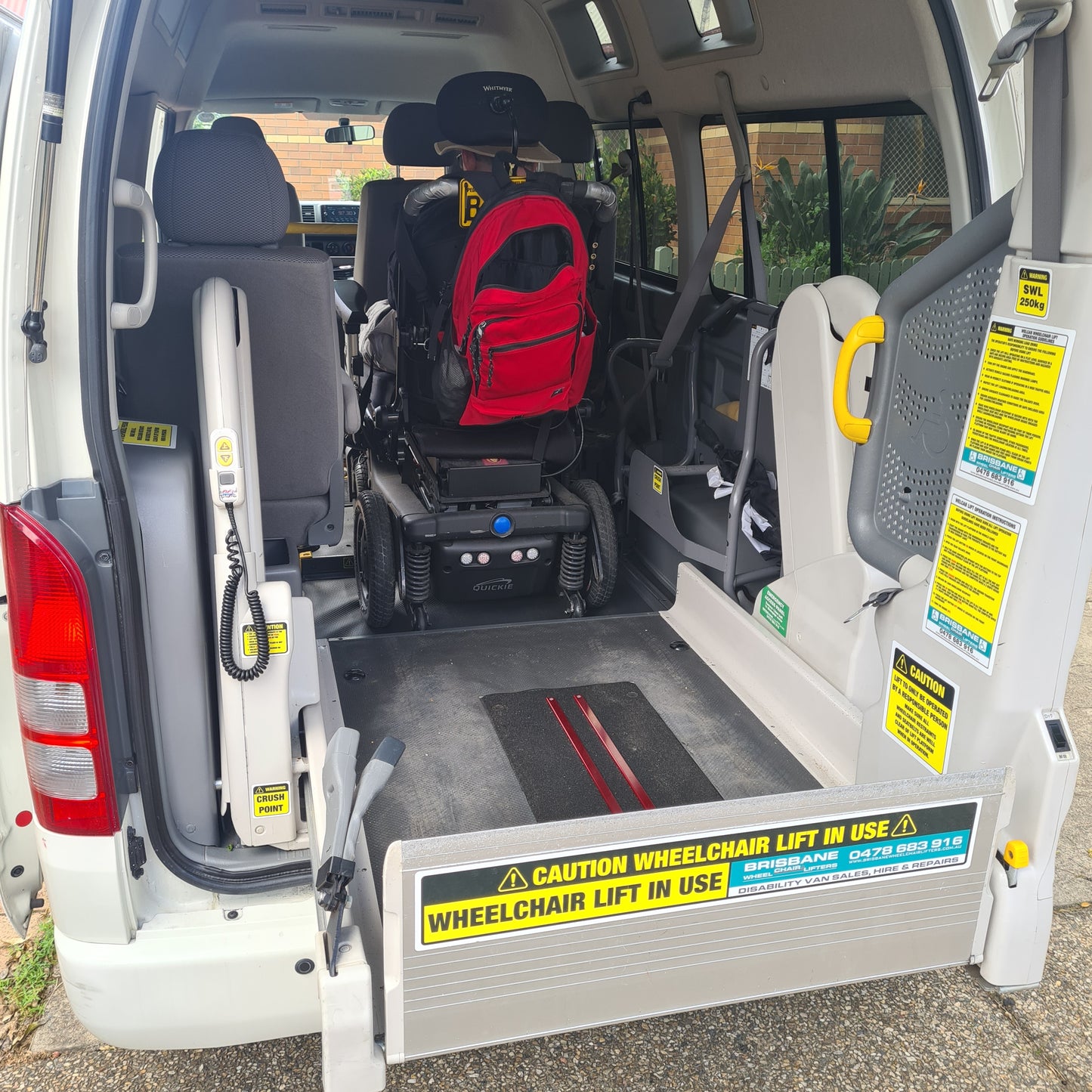Toyota Hiace Welcab Lift Computer 1201