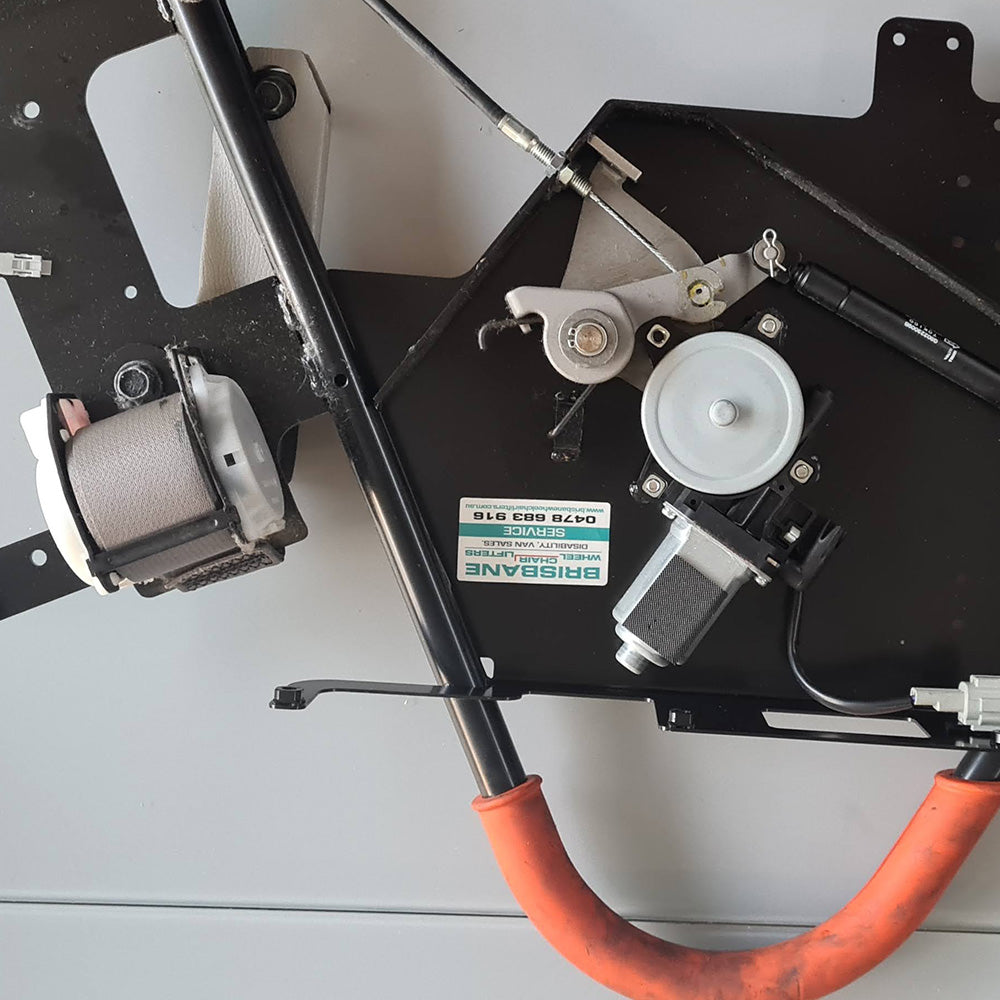 Nissan Caravan Foot Plate cable Mechanism